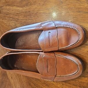 Men's Brown Cole Haan Leather Loafers Sz 10 D Classic Old Money Rich Prep Preppy